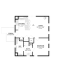 Wilbury 24x28 | Compact Garage ADU Plan | 672 Sq Ft | 1BR 1BA