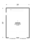 Winthrop 35 | Garage ADU Plan | 980 Sq Ft | 1BR 1BA