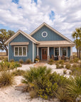 The Wave II - 1,599 Sq Ft Single-Level Coastal Cottage House Plan - Front Exterior Elevation - Intertwine House Plans