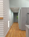 The Wave II - Interior Hallway View - 1,599 Sq Ft Coastal Cottage House Plan - Intertwine House Plans