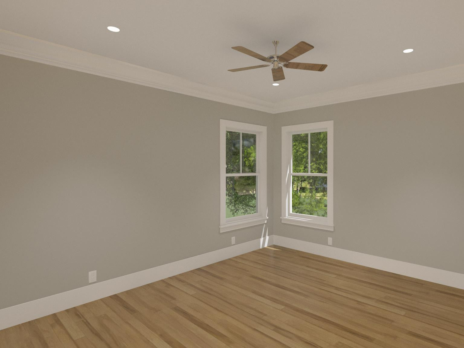 The Maple | Traditional Country House Plan | 2,880 Sq Ft | 3-4BR 4BA