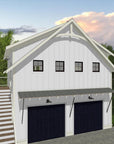 Cloudy Bay | Coastal Garage ADU Plan | 650 Sq Ft | 1BR 1BA