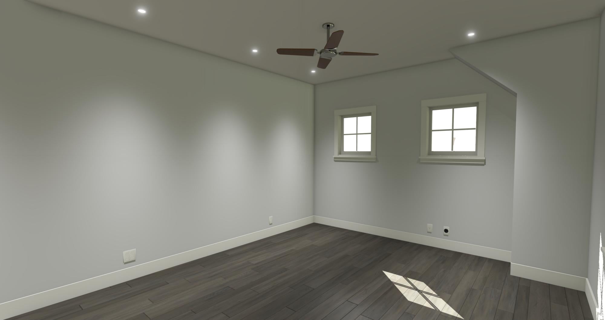 Cloudy Bay | Coastal Garage ADU Plan | 650 Sq Ft | 1BR 1BA