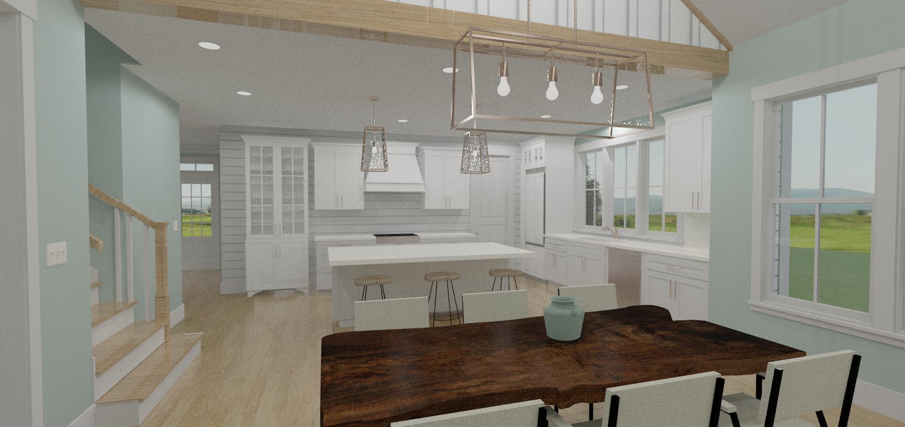 The Warbler | Elevated Coastal Farmhouse House Plan | 2,916 Sq Ft | 4BR 3.5BA