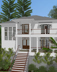Haddie's Hideaway | Elevated Reverse-Living Coastal House Plan | 3,450 Sq Ft | 4BR 3.5BA