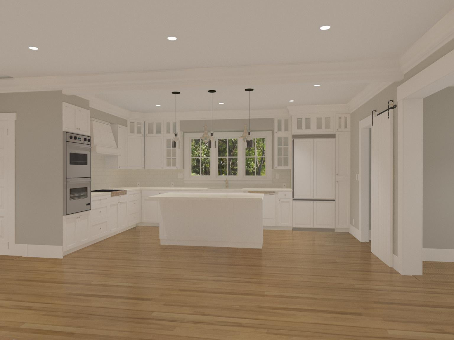 The Maple | Traditional Country House Plan | 2,880 Sq Ft | 3-4BR 4BA