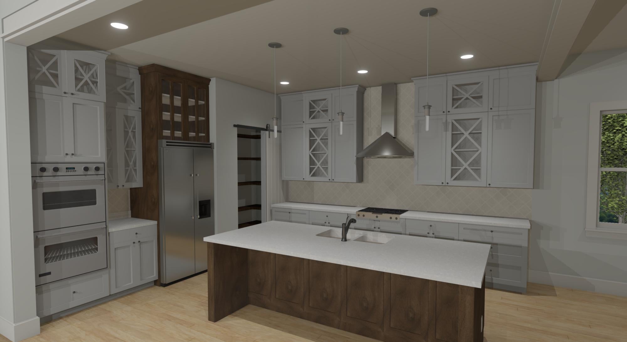 The Quinn | Elevated Coastal Country House Plan | 2,343 Sq Ft | 3BR 3.5BA