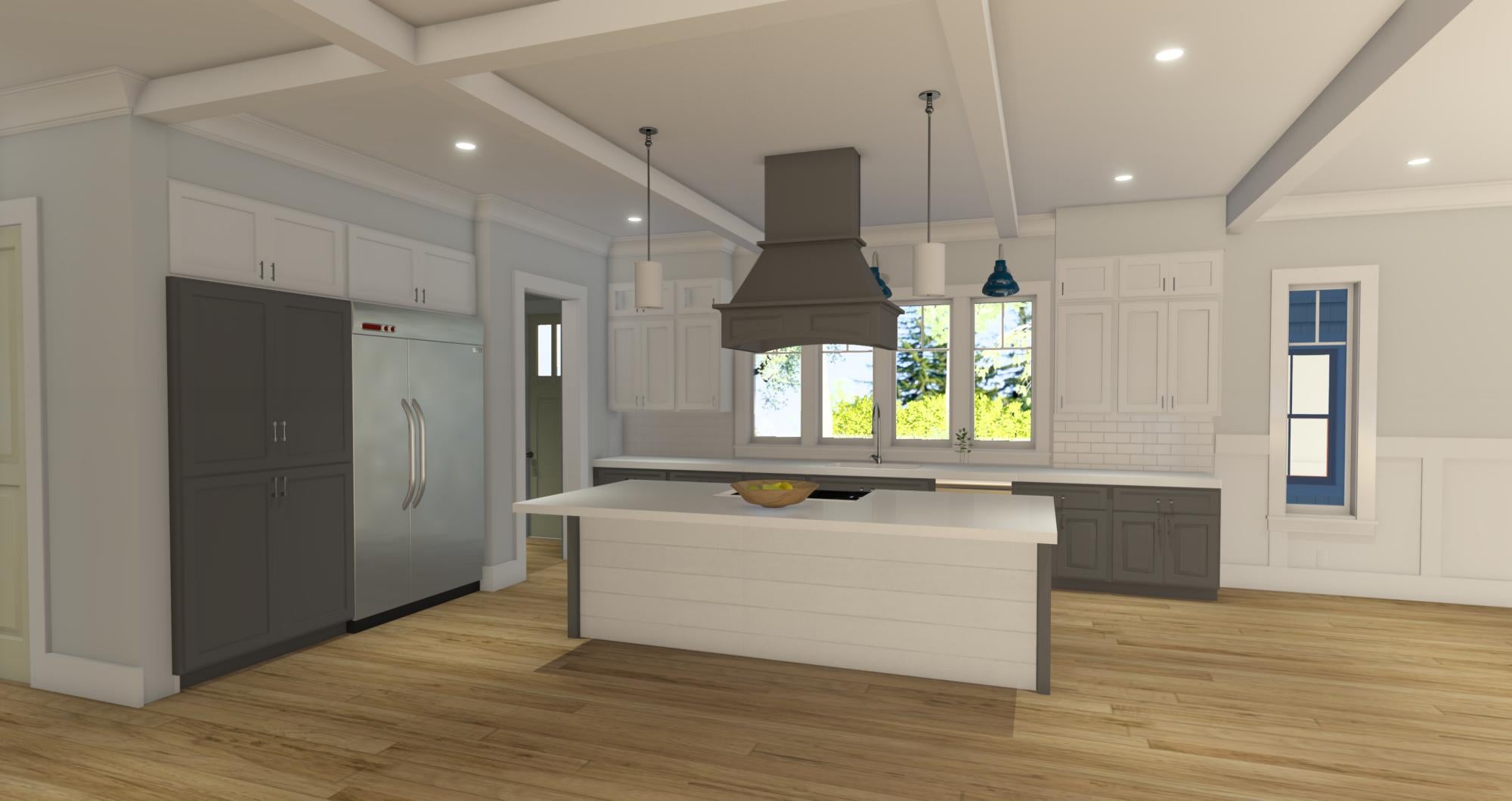 Skipper's Den | Low Country Coastal House Plan | 3,438 Sq Ft | 4-5BR 5BA