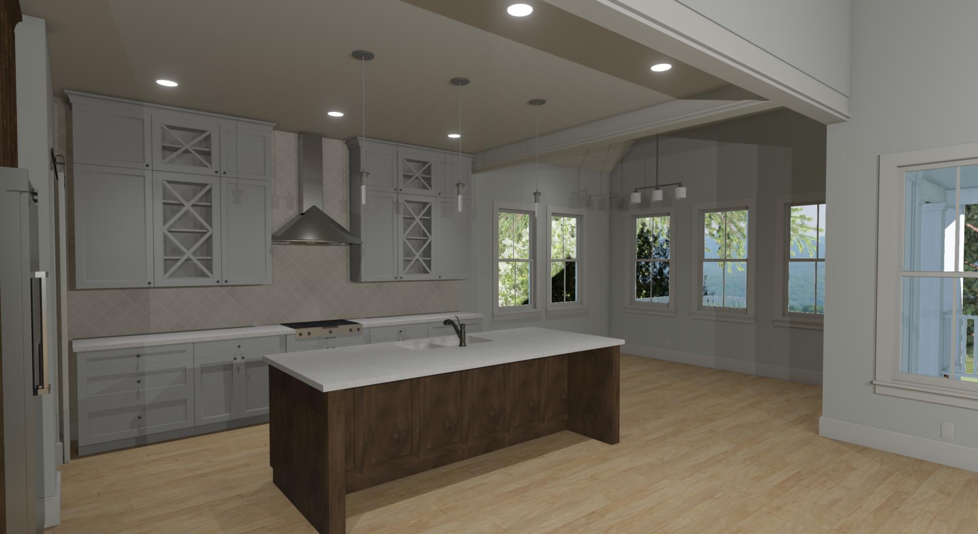 The Quinn | Elevated Coastal Country House Plan | 2,343 Sq Ft | 3BR 3.5BA