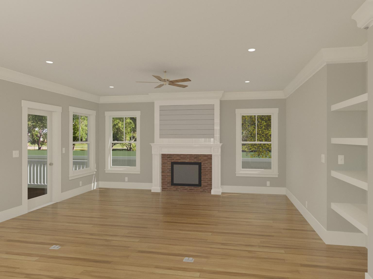 The Maple | Traditional Country House Plan | 2,880 Sq Ft | 3-4BR 4BA