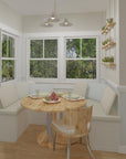 The Green House | Coastal Cottage House Plan | 955 Sq Ft | 2BR 1.5BA