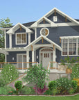 The Palm House | Elevated Coastal House Plan | 3,445 Sq Ft | 4BR 3.5BA