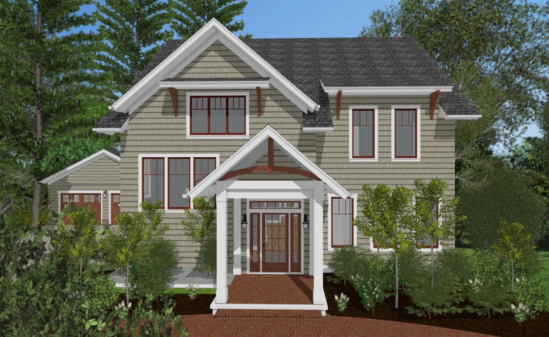 Skipper's Den | Low Country Coastal House Plan | 3,438 Sq Ft | 4-5BR 5BA