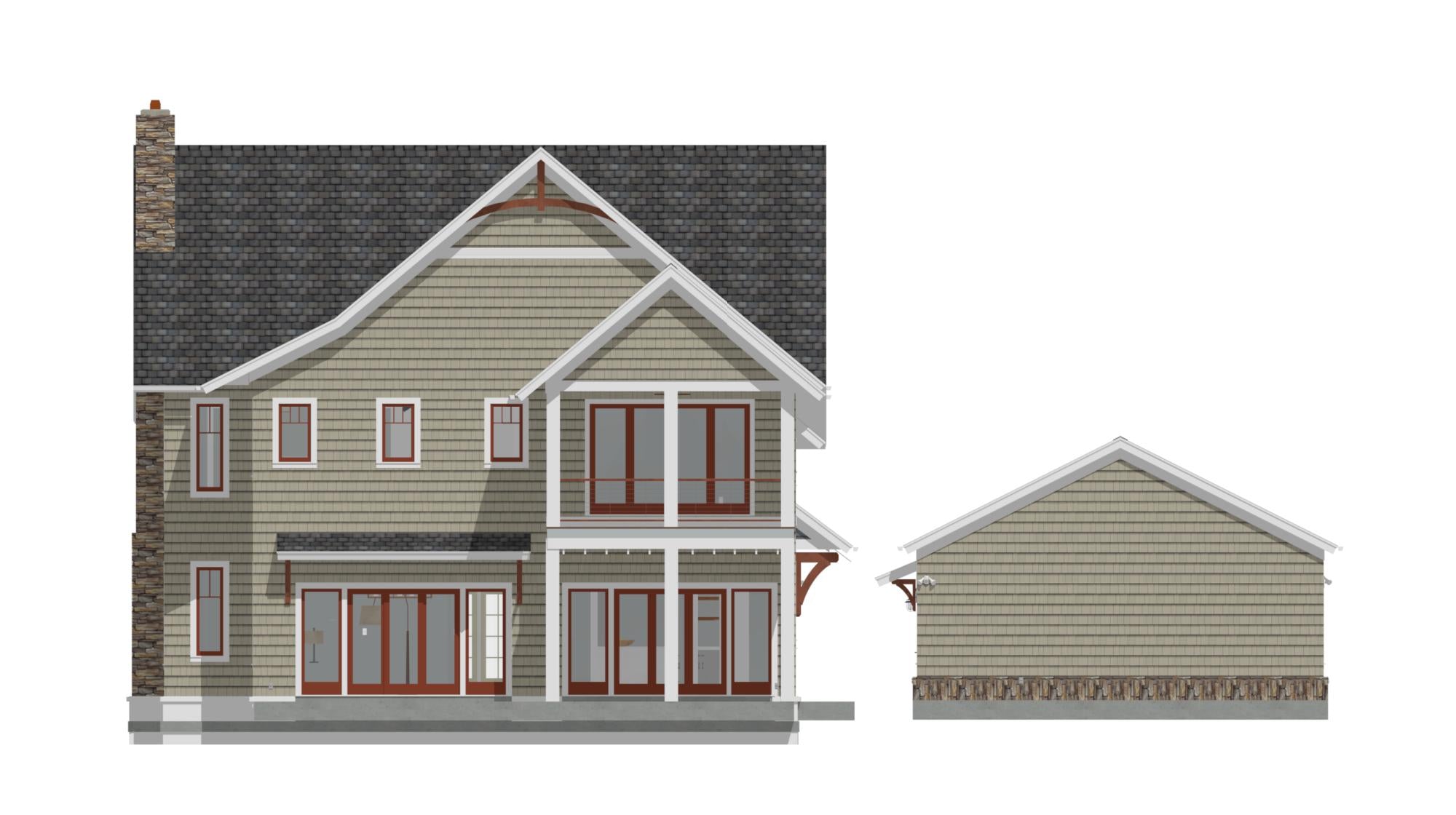 Skipper's Den | Low Country Coastal House Plan | 3,438 Sq Ft | 4-5BR 5BA