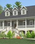 The Heron | Elevated Low Country Coastal House Plan | 3,214 Sq Ft | 4BR 3.5BA
