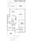 The Palm House | Elevated Coastal House Plan | 3,445 Sq Ft | 4BR 3.5BA