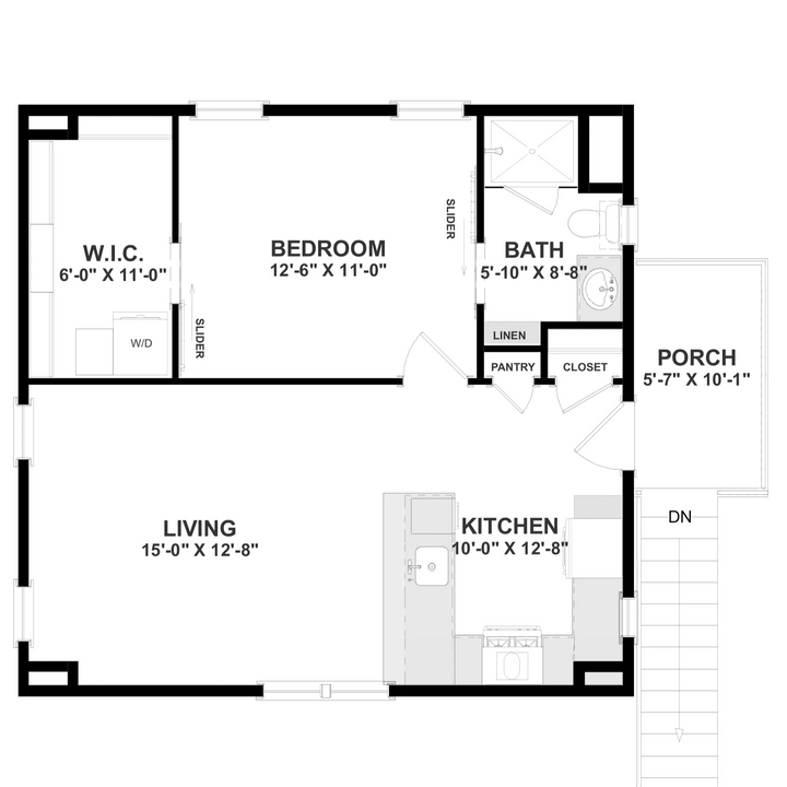 Wilbury Garage/ADU – Intertwine House Plans